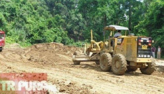 Renovation work of NH-44 from Churaibari to Lowerpoa: 80 % of the work will be completed by the month of March, confirms Executive Engineer of Karimganj 